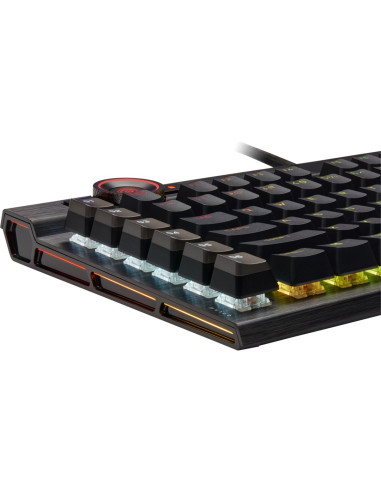 Klawiatura Gamingowa Corsair K100 Rgb, Corsair Opx, Led Rgb - Czarna