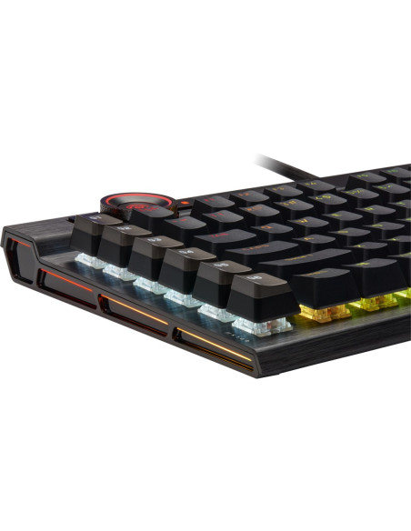 Klawiatura Gamingowa Corsair K100 Rgb, Corsair Opx, Led Rgb - Czarna