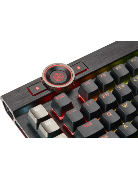 Klawiatura Gamingowa Corsair K100 Rgb, Corsair Opx, Led Rgb - Czarna