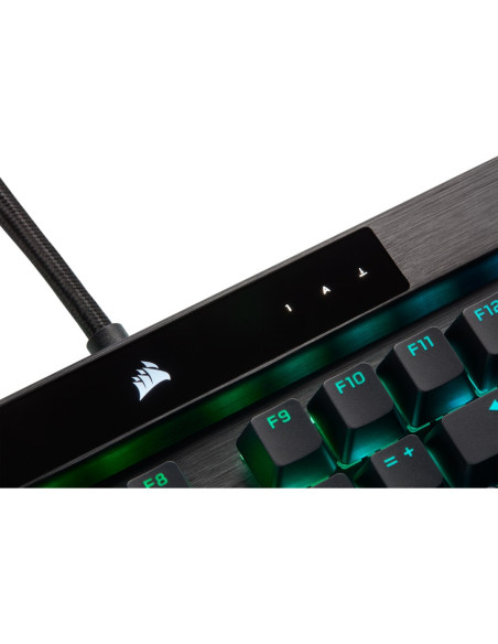 Klawiatura Gamingowa Corsair K100 Rgb, Corsair Opx, Led Rgb - Czarna