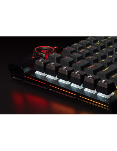 Klawiatura Gamingowa Corsair K100 Rgb, Corsair Opx, Led Rgb - Czarna