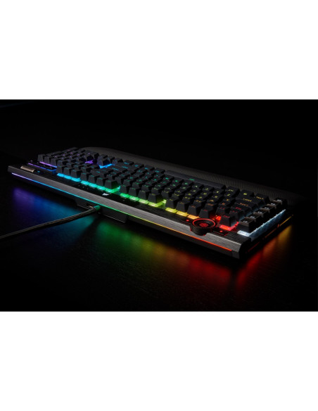 Klawiatura Gamingowa Corsair K100 Rgb, Corsair Opx, Led Rgb - Czarna