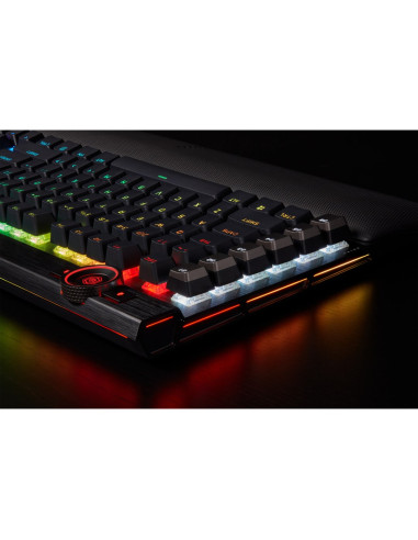 Klawiatura Gamingowa Corsair K100 Rgb, Corsair Opx, Led Rgb - Czarna