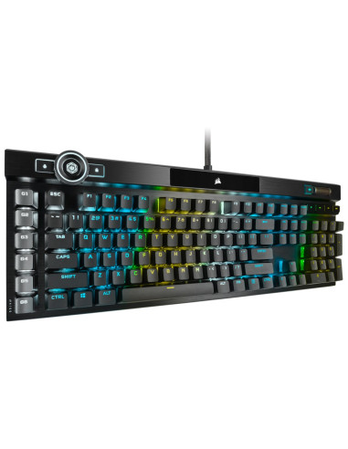 Klawiatura Gamingowa Corsair K100 Rgb, Corsair Opx, Led Rgb - Czarna