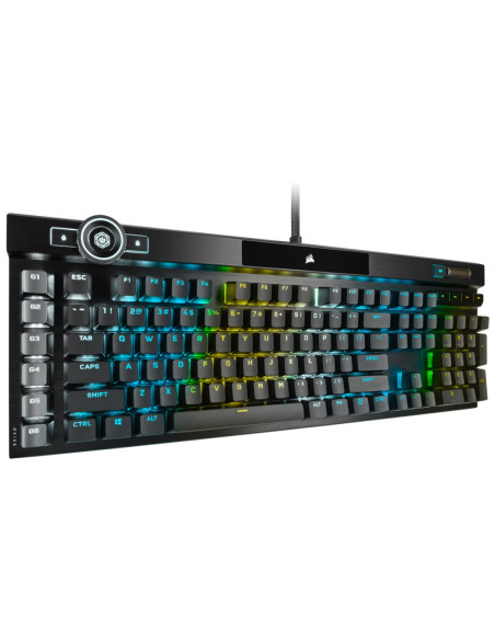 Klawiatura Gamingowa Corsair K100 Rgb, Corsair Opx, Led Rgb - Czarna
