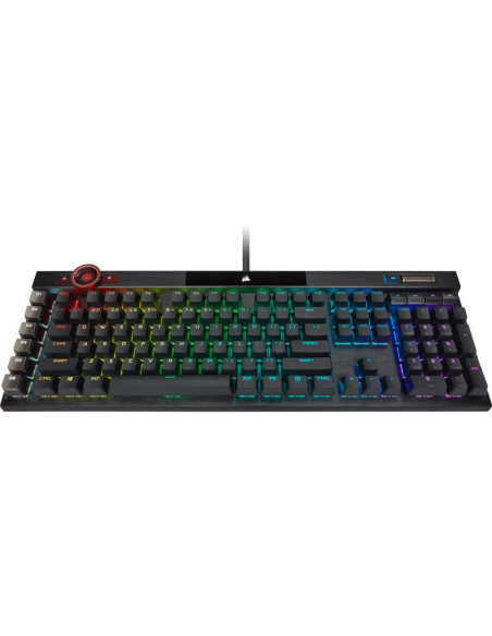 Klawiatura Gamingowa Corsair K100 Rgb, Corsair Opx, Led Rgb - Czarna