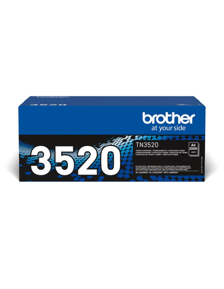 Brother Tn-3520 Kaseta Z Tonerem 1 Szt. Oryginalny Czarny