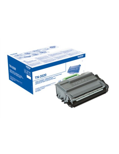 Brother Tn-3520 Kaseta Z Tonerem 1 Szt. Oryginalny Czarny