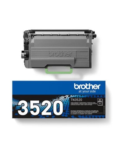 Brother Tn-3520 Kaseta Z Tonerem 1 Szt. Oryginalny Czarny