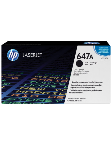 Hp 647A Oryginalny Wkład Z Czarnym Tonerem Laserjet