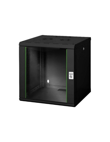 Digitus Szafa Sieciowa Wisząca Unique 19" 12U Rack 600X600, Drzwi Szyba, Czarny, Niedzielona, Złożona, 100Kg