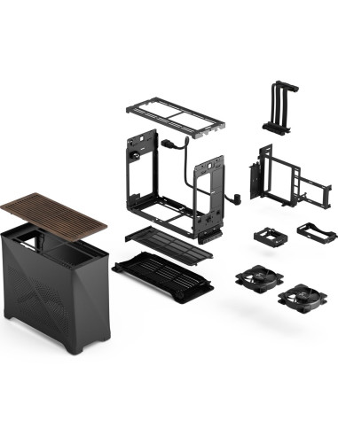 Obudowa Fractal Design Era 2 Mini Tower Ciemnoszary, Szary