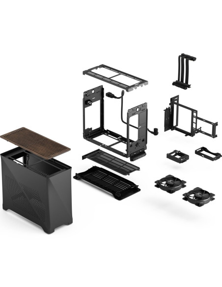 Obudowa Fractal Design Era 2 Mini Tower Ciemnoszary, Szary