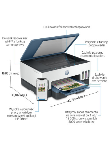 Hp Urządz. Wielof. Smart Tank 725 All-In-One 28B51A