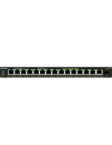 Netgear 16-Port High-Power Poe+ Gigabit Ethernet Plus Switch (231W) With 1 Sfp Port (Gs316Epp) Zarządzany Gigabit Ethernet (10/1