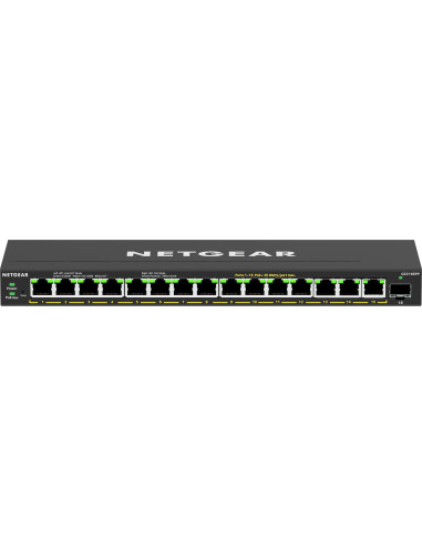 Netgear 16-Port High-Power Poe+ Gigabit Ethernet Plus Switch (231W) With 1 Sfp Port (Gs316Epp) Zarządzany Gigabit Ethernet (10/1