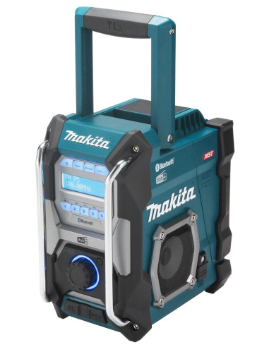 Makita Mr004G Radio Miejsce Pracy Analogowe I Cyfrowe Czarny, Zielony