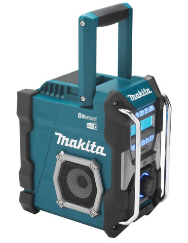 Makita Mr004G Radio Miejsce Pracy Analogowe I Cyfrowe Czarny, Zielony