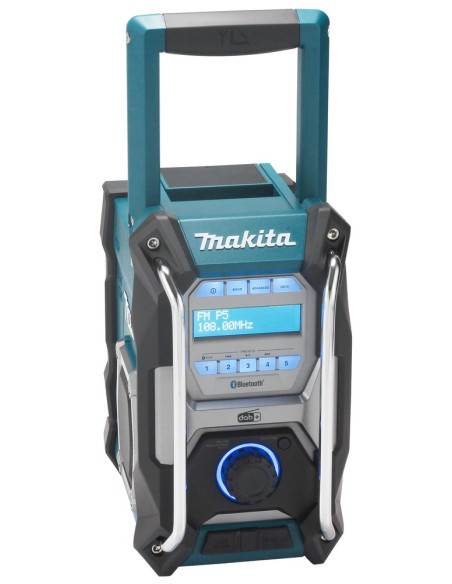 Makita Mr004G Radio Miejsce Pracy Analogowe I Cyfrowe Czarny, Zielony