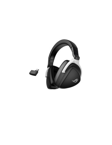 Asus Rog Delta S Wireless Zestaw Słuchawkowy Bezprzewodowy Opaska Na Głowę Gaming Bluetooth Czarny