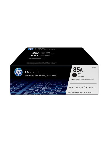 Toner Hp Zestaw Hp 85A, Hp85A Ce285Ad, Zawiera 2 Szt. Czarny Ce285A