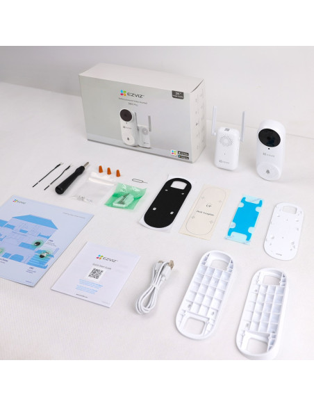 Ezviz Db2 Pro Kulisty Kamera Bezpieczeństwa Ip Wewnętrzna 2544 X 1888 Px Ściana