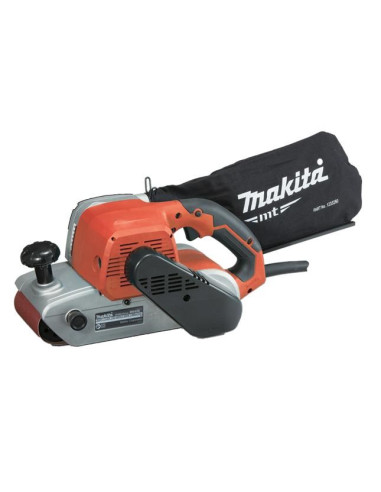 Makita M9400 Przenośna Szlifierka Szlifierka Taśmowa Pomarańczowy, Srebrny 940 W