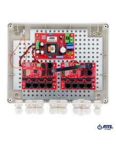 Switch Zewnętrzny 10-Portowy Poe Atte Ip-9-11-L2