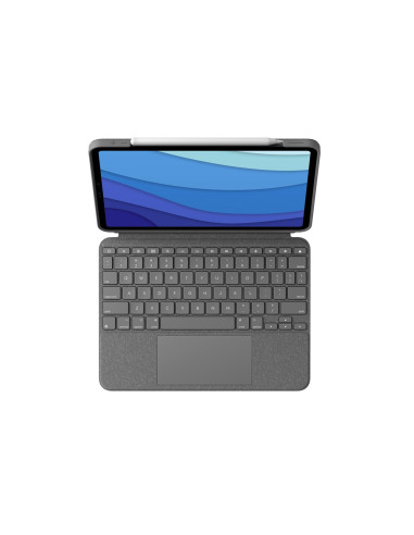 Logitech Combo Touch Qwertz Niemiecki Smart Connector Szary