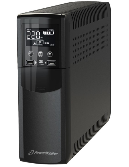 Powerwalker Vi 1000 Csw Fr Technologia Line-Interactive 1 Kva 6000 W 4 X Gniazdo Sieciowe