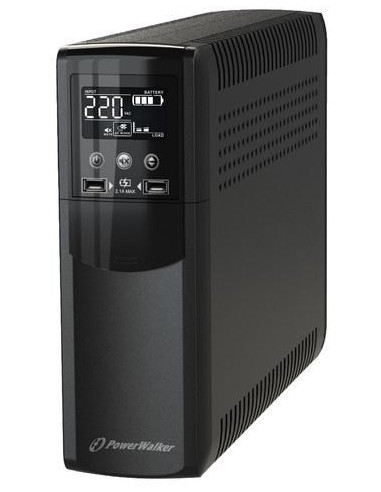 Powerwalker Vi 1000 Csw Fr Technologia Line-Interactive 1 Kva 6000 W 4 X Gniazdo Sieciowe