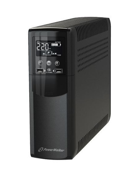 Powerwalker Vi 1000 Csw Fr Technologia Line-Interactive 1 Kva 6000 W 4 X Gniazdo Sieciowe
