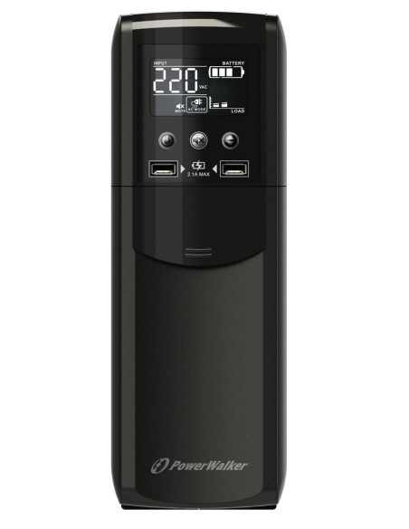 Powerwalker Vi 1000 Csw Fr Technologia Line-Interactive 1 Kva 6000 W 4 X Gniazdo Sieciowe