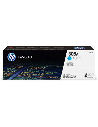 Hp 305A Oryginalny Wkład Z Błękitnym Tonerem Laserjet