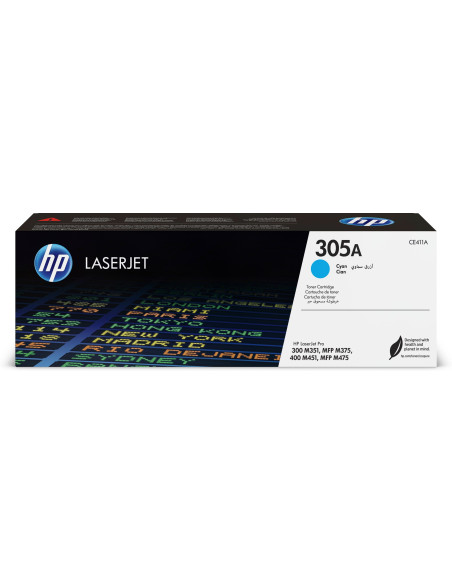 Hp 305A Oryginalny Wkład Z Błękitnym Tonerem Laserjet