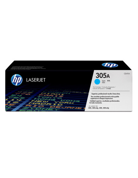 Hp 305A Oryginalny Wkład Z Błękitnym Tonerem Laserjet