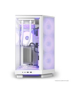Nzxt Obudowa Komputerowa Nzxt H6 Flow Rgb Midi Tower Z Oknem Biała 2