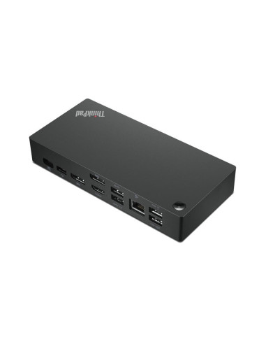 Lenovo 40Ay0090Eu Stacja Dokująca Przewodowa Usb 3.2 Gen 1 (3.1 Gen 1) Type-C Czarny