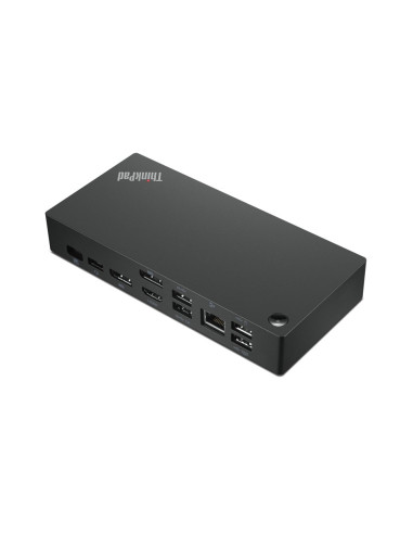 Lenovo 40Ay0090Eu Stacja Dokująca Przewodowa Usb 3.2 Gen 1 (3.1 Gen 1) Type-C Czarny