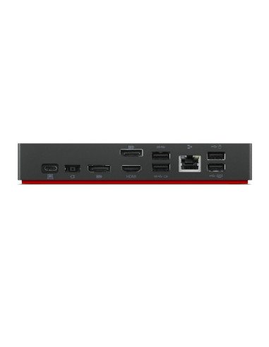 Lenovo 40Ay0090Eu Stacja Dokująca Przewodowa Usb 3.2 Gen 1 (3.1 Gen 1) Type-C Czarny