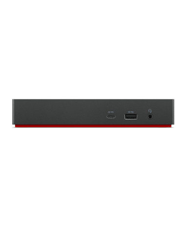 Lenovo 40Ay0090Eu Stacja Dokująca Przewodowa Usb 3.2 Gen 1 (3.1 Gen 1) Type-C Czarny