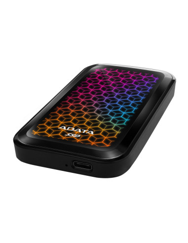 Adata Se770G 2 Tb Usb Type-C 3.2 Gen 2 (3.1 Gen 2) Czarny