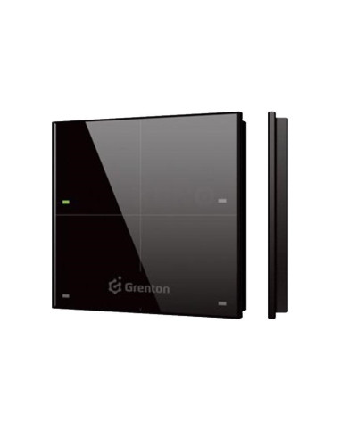 Grenton Panel Dotykowy Grenton / 4 Pola Dotykowe / Tf-Bus / Czarny Szklany Front
