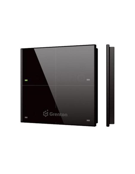 Grenton Panel Dotykowy Grenton / 4 Pola Dotykowe / Tf-Bus / Czarny Szklany Front
