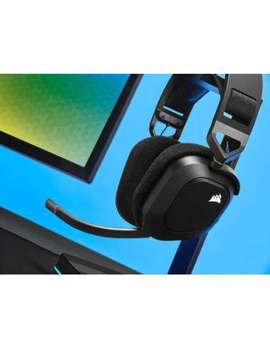 Słuchawki Corsair Hs80 Rgb Wireless Carbon