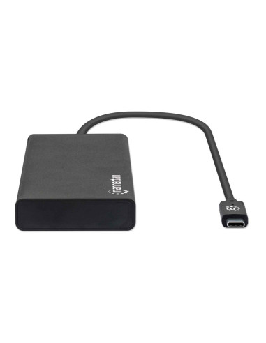 Manhattan 152747 Stacja Dokująca Usb Type-C Czarny
