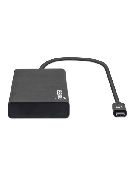 Manhattan 152747 Stacja Dokująca Usb Type-C Czarny