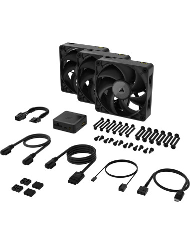 Zestaw 3 Wentylatorów Corsair Lăľfter 120*120*25 Icue Link Rx120 Max Triple Kit