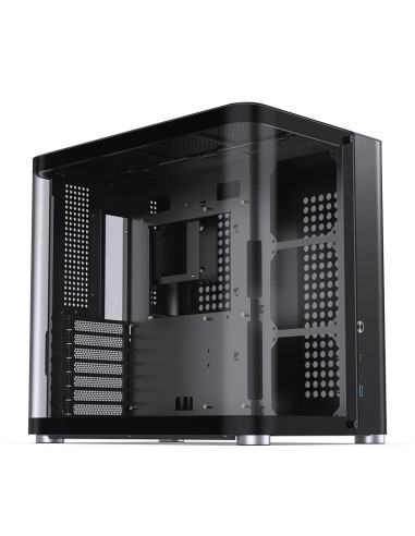 Jonsbo Tk-2 2.0 Midi-Tower, Szkło Hartowane - Czarne