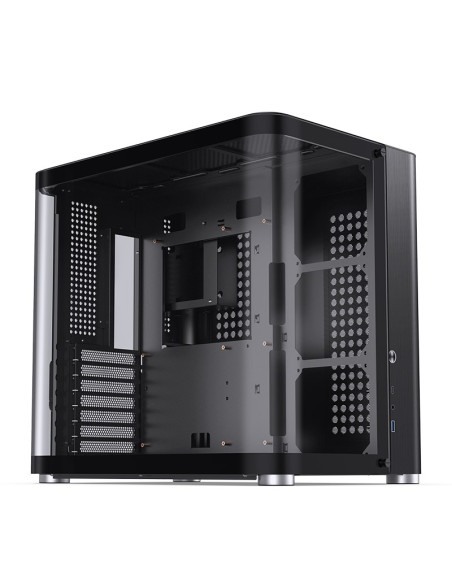 Jonsbo Tk-2 2.0 Midi-Tower, Szkło Hartowane - Czarne
